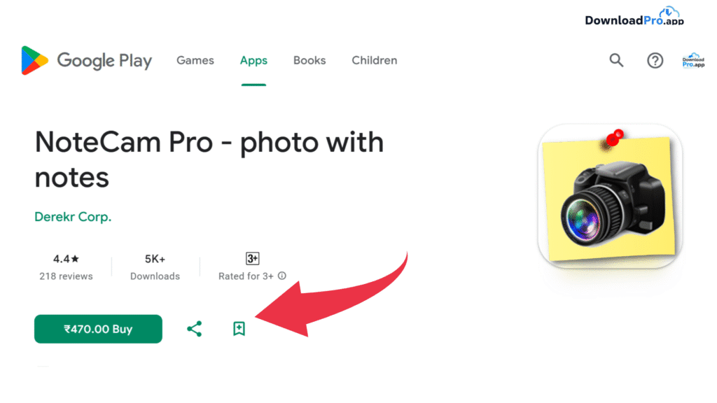 notecam app pro download